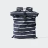 Mochila unisex con cierre enrollable | Rayas Mochila unisex con cierre enrollable | Rayas