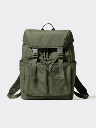 Mochila unisex con múltiples bolsillos