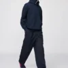 Pantalones anchos acampanados con pliegues unisex