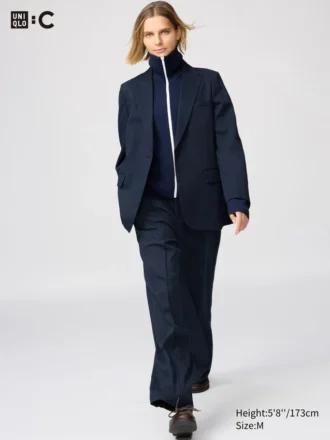 Pantalones anchos cómodos para mujer