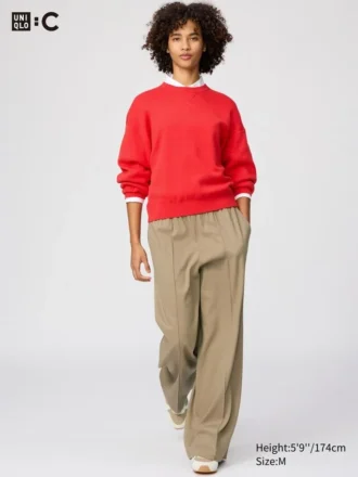 Pantalones anchos cómodos para mujer