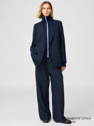Pantalones anchos cómodos para mujer