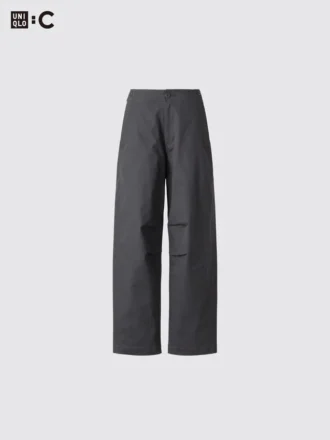 Pantalones anchos de algodón para mujer