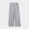 Pantalones anchos de jersey cepillado para mujer Pantalones anchos de jersey cepillado para mujer