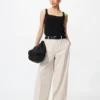 Pantalones anchos elegantes para mujer Pantalones anchos elegantes para mujer