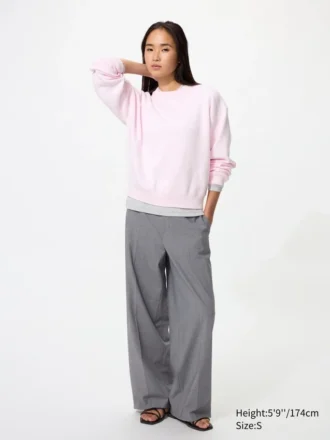 Pantalones anchos elegantes para mujer