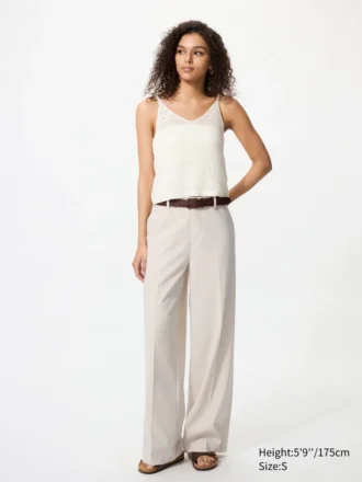 Pantalones anchos elegantes para mujer | Tallas altas