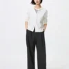 Pantalones anchos plisados para mujer Pantalones anchos plisados para mujer