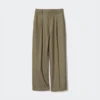 Pantalones anchos plisados para mujer Pantalones anchos plisados para mujer