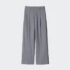 Pantalones anchos plisados para mujer Pantalones anchos plisados para mujer