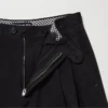 Pantalones anchos plisados para mujer | Denim Pantalones anchos plisados para mujer | Denim