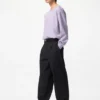 Pantalones anchos plisados para mujer | Tallas altas