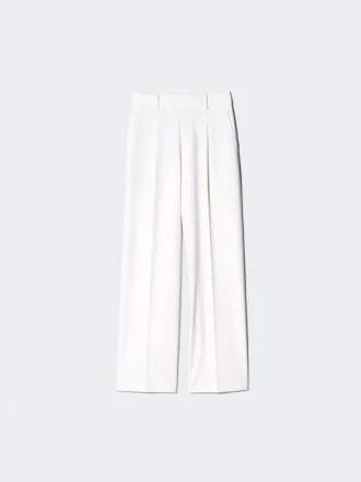 Pantalones anchos plisados para mujer | Tallas altas