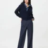 Pantalones anchos plisados para mujer | Tallas altas Pantalones anchos plisados para mujer | Tallas altas