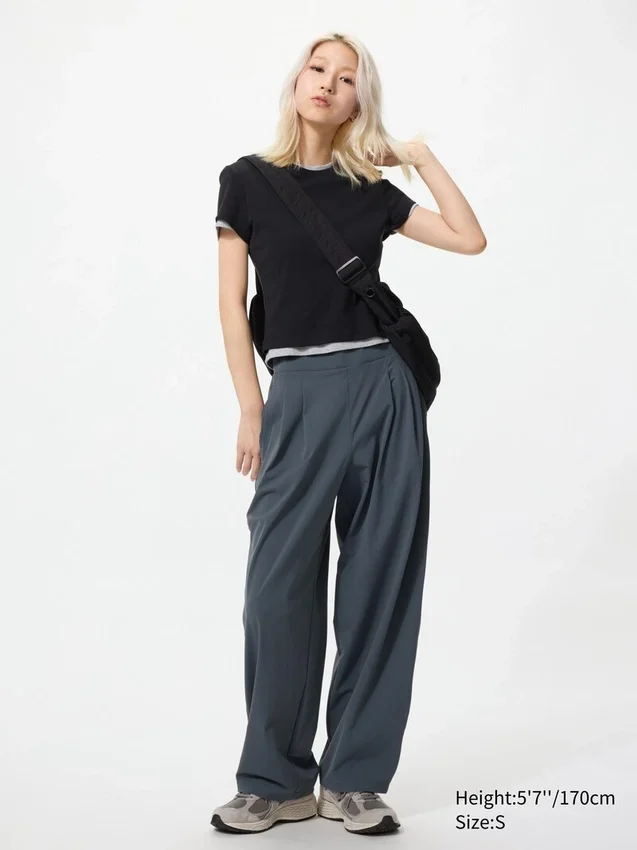 Pantalones anchos Ultra Stretch Active para mujer Pantalones anchos Ultra Stretch Active para mujer