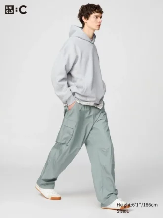 Pantalones cargo anchos para hombre