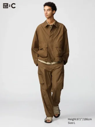 Pantalones cargo anchos para hombre