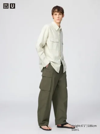 Pantalones cargo anchos unisex