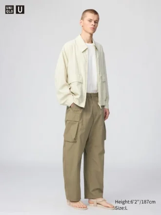 Pantalones cargo anchos unisex