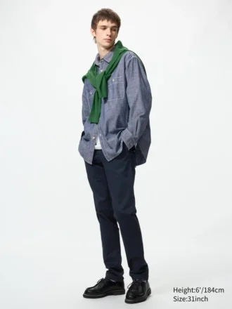 Pantalones chino slim para hombre