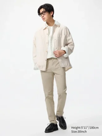 Pantalones chino slim para hombre
