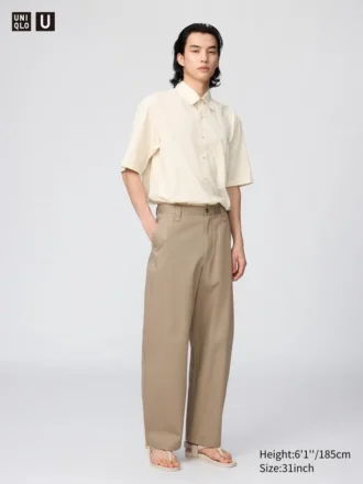 Pantalones chinos anchos para hombre Pantalones chinos anchos para hombre
