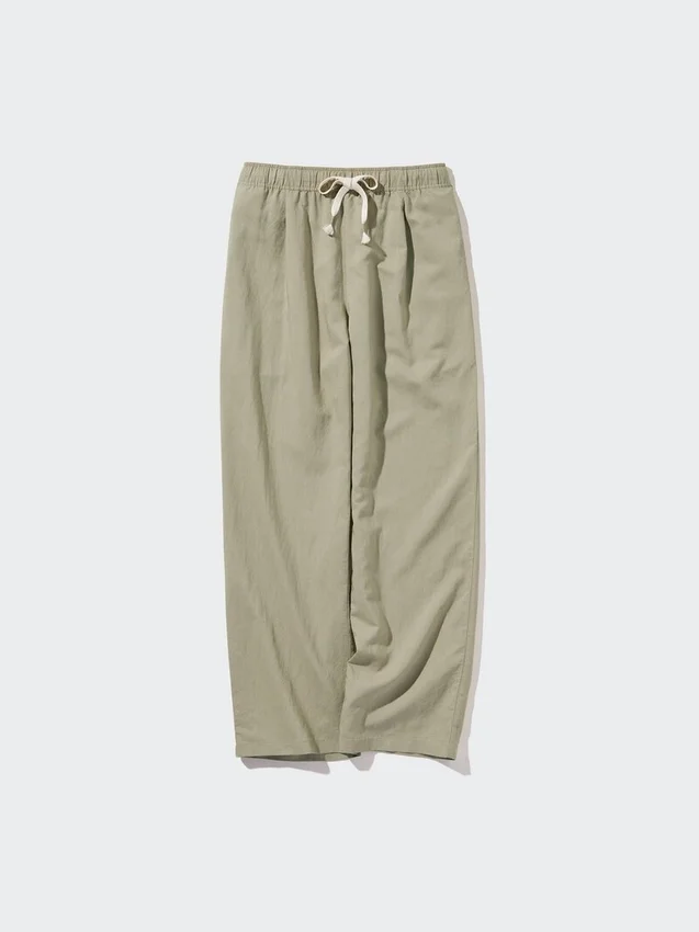 Pantalones cómodos de mezcla de lino para mujer Pantalones cómodos de mezcla de lino para mujer