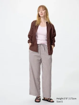 Pantalones cómodos para mujer | A rayas Pantalones cómodos para mujer | A rayas