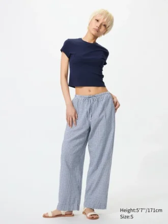 Pantalones cómodos para mujer | Cuadros vichy