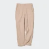 Pantalones cónicos de lino y algodón para mujer Pantalones cónicos de lino y algodón para mujer