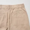 Pantalones cónicos de lino y algodón para mujer Pantalones cónicos de lino y algodón para mujer