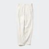 Pantalones cónicos de lino y algodón para mujer | Talla alta Pantalones cónicos de lino y algodón para mujer | Talla alta