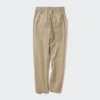 Pantalones cónicos de lino y algodón para mujer | Talla alta Pantalones cónicos de lino y algodón para mujer | Talla alta