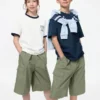 Pantalones cortos cargo holgados para niños