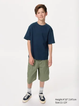 Pantalones cortos cargo holgados para niños