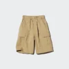 Pantalones cortos cargo holgados para niños
