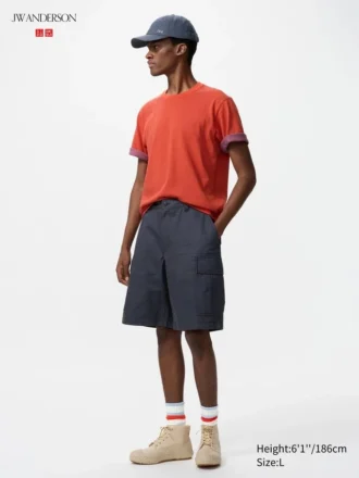 Pantalones cortos cargo para hombre | 10,5″