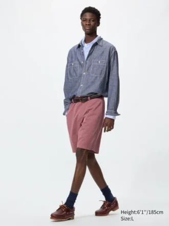 Pantalones cortos chino para hombre | 8,5″