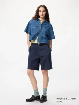 Pantalones cortos chino para hombre | 8,5″