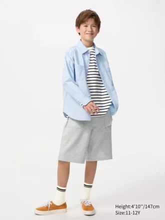 Pantalones cortos de algodón AIRism para niños