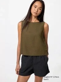 Pantalones cortos de algodón para mujer