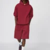 Pantalones cortos de chándal anchos unisex Pantalones cortos de chándal anchos unisex