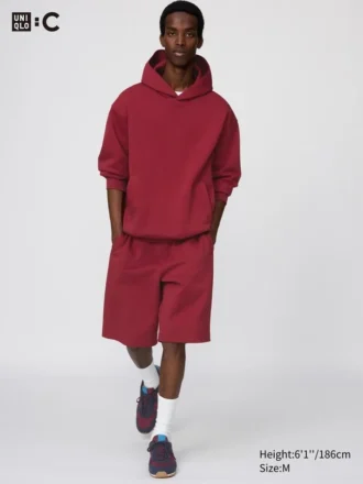 Pantalones cortos de chándal anchos unisex