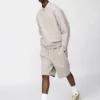 Pantalones cortos de chándal anchos unisex Pantalones cortos de chándal anchos unisex
