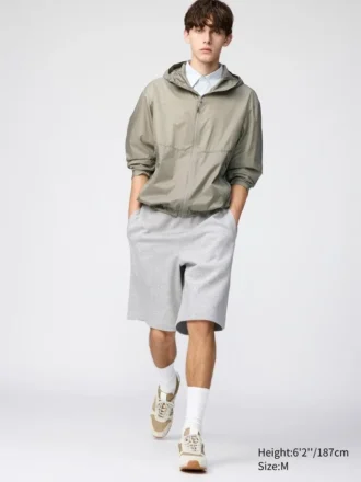 Pantalones cortos de chándal anchos unisex