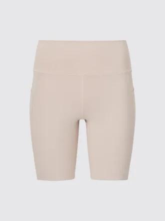 Pantalones cortos de ciclista AIRism Soft Pocket para mujer (20 cm)