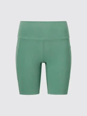 Pantalones cortos de ciclista AIRism Soft Pocket para mujer (20 cm)