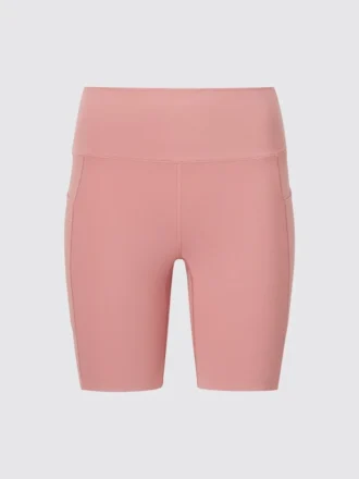 Pantalones cortos de ciclista AIRism Soft Pocket para mujer (20 cm)