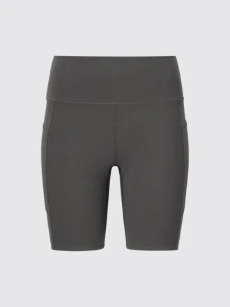 Pantalones cortos de ciclista AIRism Soft Pocket para mujer (20 cm)