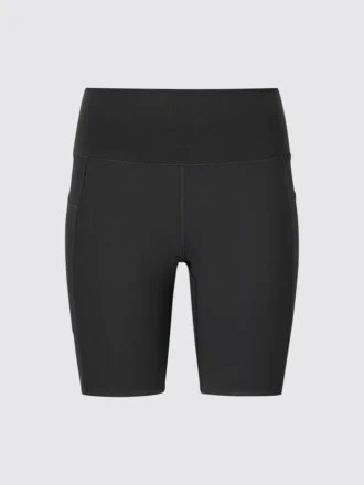 Pantalones cortos de ciclista AIRism Soft Pocket para mujer (20 cm)
